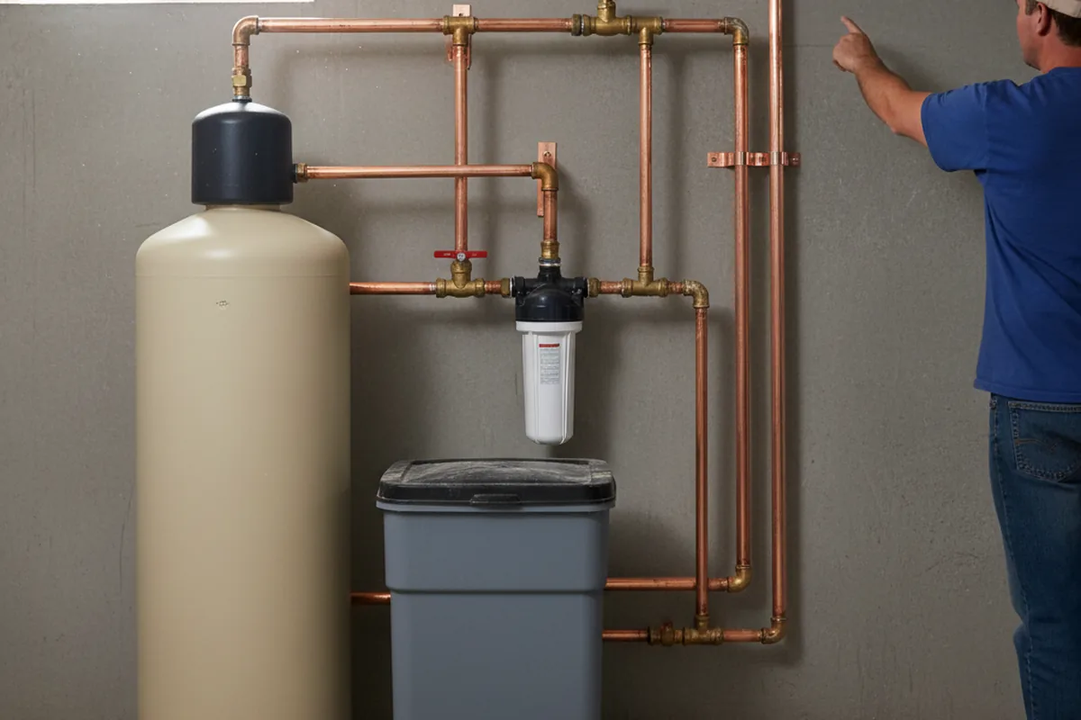 Whole-house water treatment system installed in Augusta